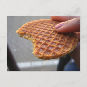 Stroopwaffle Briefkaart
