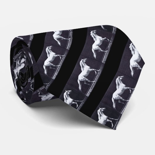 STROPDAS 1 : Stropdas van Muybridge Eagle Horse Tr (Opgerold)