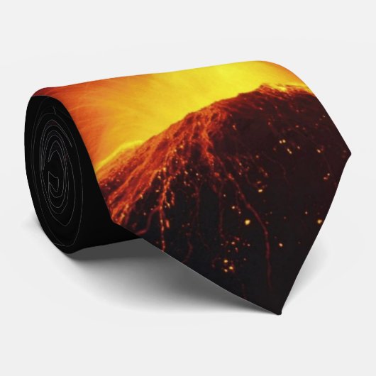 Stropdas 1 van de vulkaan (Opgerold)