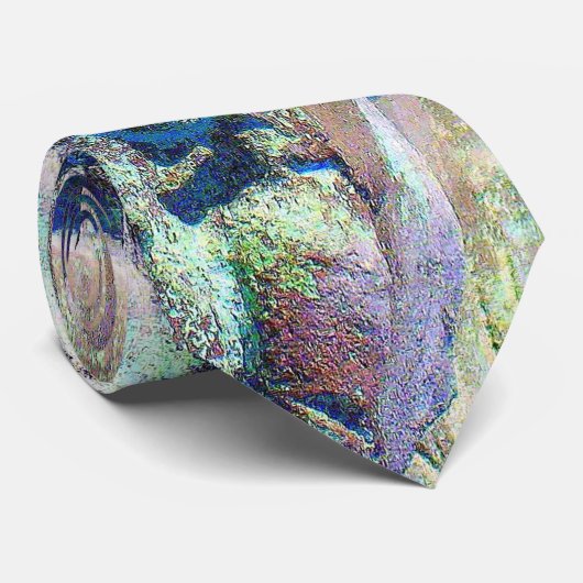 Stropdas 2 van diepvriesgolven (Opgerold)