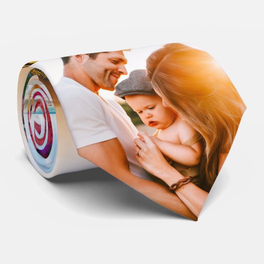 Stropdas 6 Afgedrukte foto-sjabloon Rand (Opgerold)