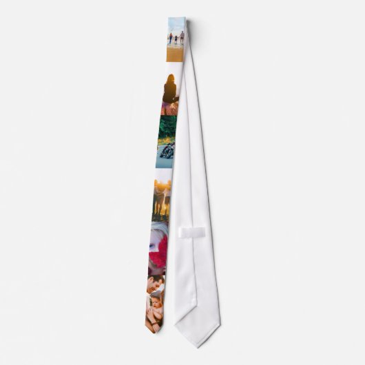 Stropdas 6 Afgedrukte foto-sjabloon Rand (Achterkant)