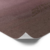 STROPDAS a GEEL RIBBON DOOR SHARON SHARPE Poster (Hoek)