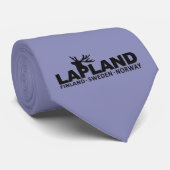 STROPDAS aangepaste LAPLAND-kleur (Opgerold)