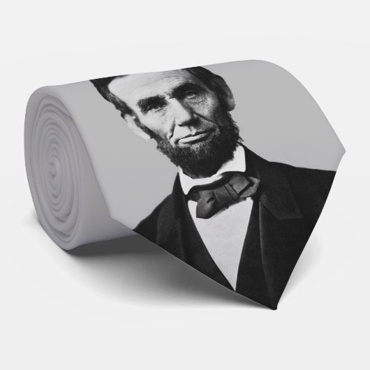 Stropdas Abraham Lincoln (Opgerold)