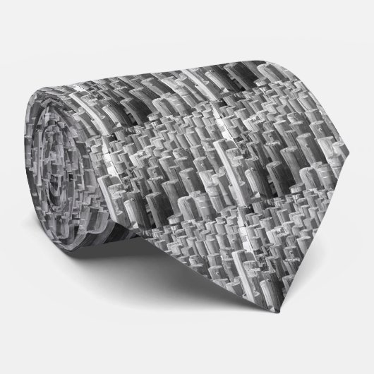 stropdas "Abstracte piloten" (Opgerold)