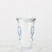 Stropdas Acryl Drinkbeker (Rechts)