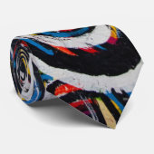 stropdas - afrikaans ontwerp (Opgerold)