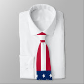 Stropdas Amerikaanse Flag Bald Eagle Designer (Gebonden)