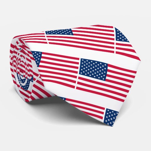 Stropdas Amerikaanse vlag - Verenigde Staten (Opgerold)