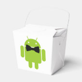 Stropdas Android Robot Icon Bedankdoosjes (Voorkant Zijde)