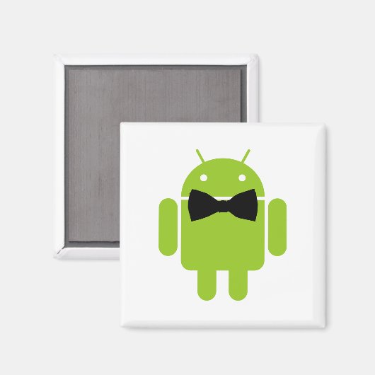 Stropdas Android Robot Icon Magneet (Voorkant / Achterkant)