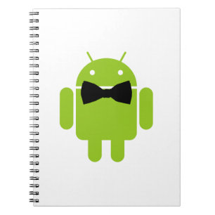 Stropdas Android Robot Icon Notitieboek
