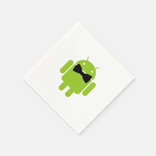Stropdas Android Robot Icon Servet (Hoek)