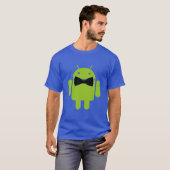 Stropdas Android Robot Icon T-shirt (Voorkant volledig)