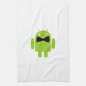 Stropdas Android Robot Icon Theedoek (Verticaal)