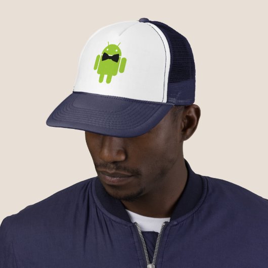 Stropdas Android Robot Icon Trucker Pet (In situ)