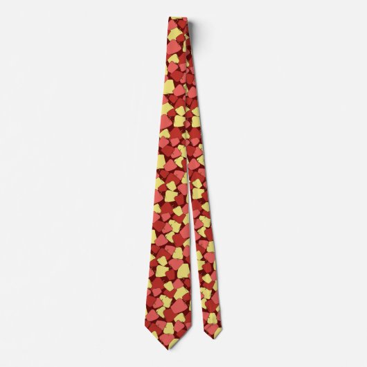 Stropdas Apple Jumble Pattern (Voorkant)