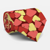 Stropdas Apple Jumble Pattern (Opgerold)