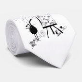 Stropdas architect (Opgerold)