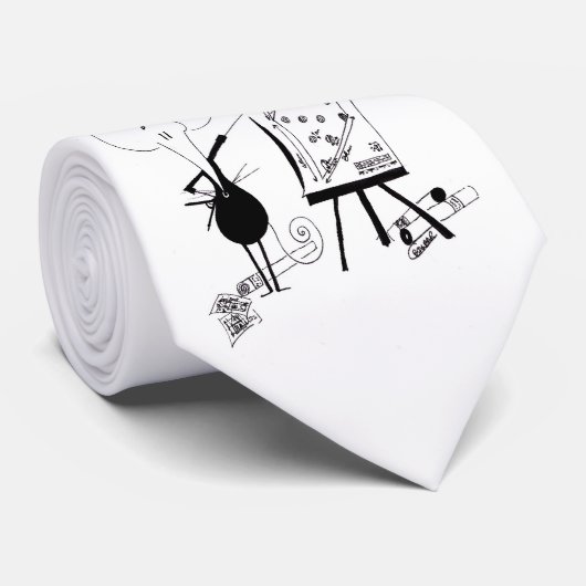 Stropdas architect (Opgerold)