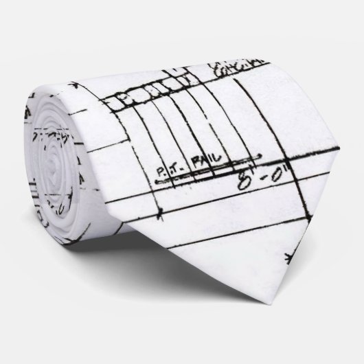 Stropdas Architect Designer (Opgerold)