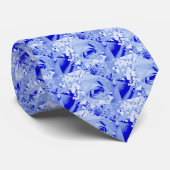 Stropdas baby's adem & Roos - Bleek blauw (Opgerold)