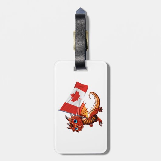 Stropdas Bagagelabel (Achterkant verticaal)