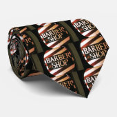 stropdas "Barber Shop" (Opgerold)