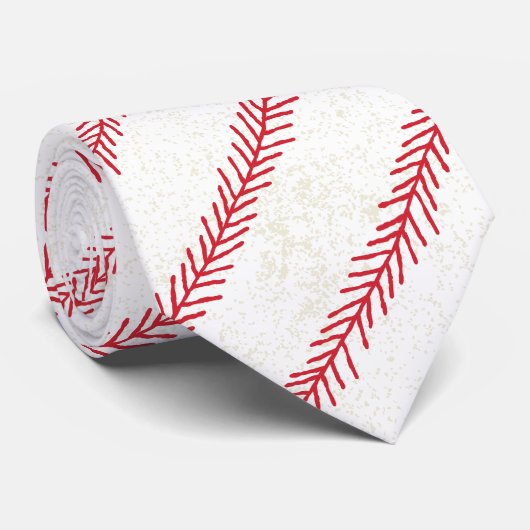 Stropdas Baseball Stitch (Opgerold)