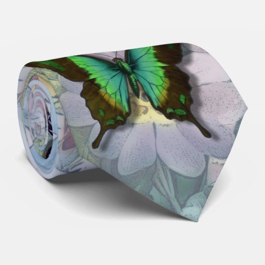 Stropdas "Beauful Butterflies" (Opgerold)