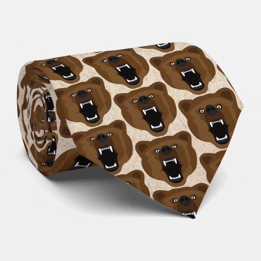 Stropdas beer (Opgerold)