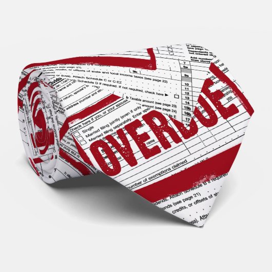 Stropdas belastingdag (Opgerold)