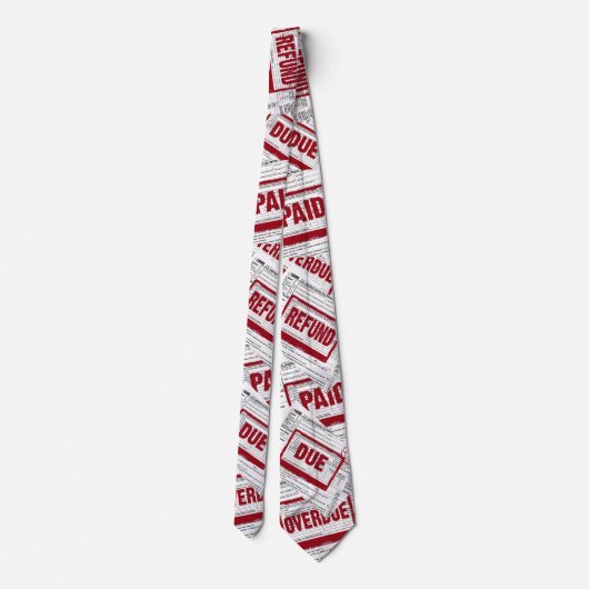 Stropdas belastingdag (Achterkant)