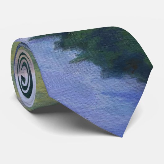 Stropdas benedenloop (Opgerold)