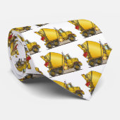 Stropdas betonvrachtwagen (Opgerold)