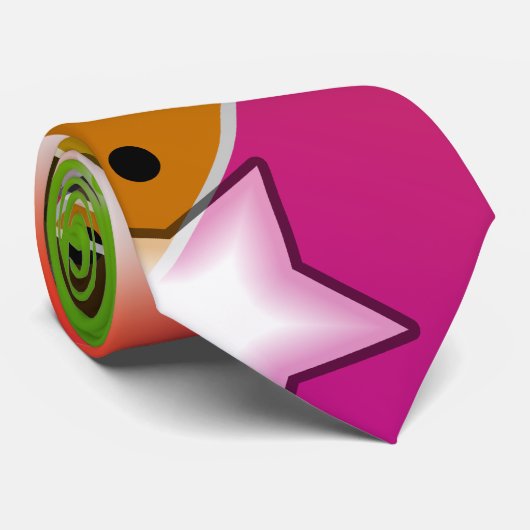 STROPDAS - BIG BANG BLACK HOLES POP ART (Opgerold)