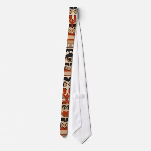 Stropdas Big Totem Pole (Achterkant)