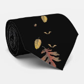 Stropdas - bladeren (Opgerold)