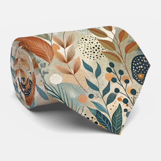 STROPDAS - Bladeren, Bladeren, Bladeren (Opgerold)