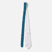 Stropdas Blauwe belletjes (Achterkant)
