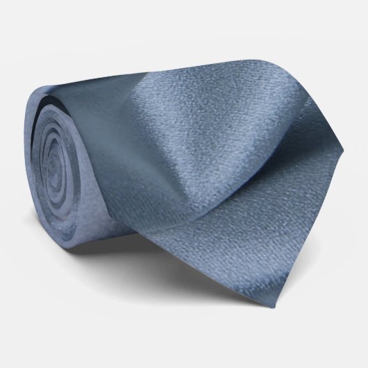 Stropdas, blauwe Stropdas (Opgerold)