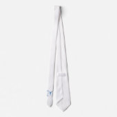 Stropdas blauwe vlinder (Achterkant)