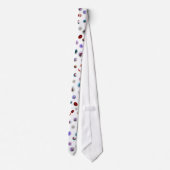 stropdas - Bloedcellen op het witte weefsel (Achterkant)