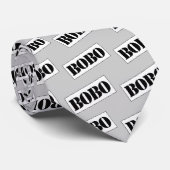 STROPDAS: bobo, bobo, bobo, bobo, bobo, bobo, bobo Stropdas (Opgerold)