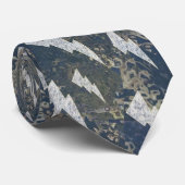 Stropdas Bodempatroon Afbeelding Lightning Pattern (Opgerold)