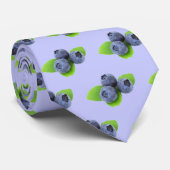 Stropdas bosbessen (Opgerold)