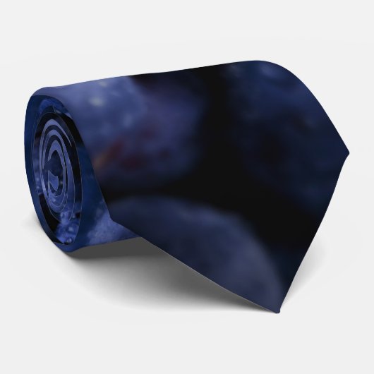 stropdas, bosbessen, violet stropdas (Opgerold)