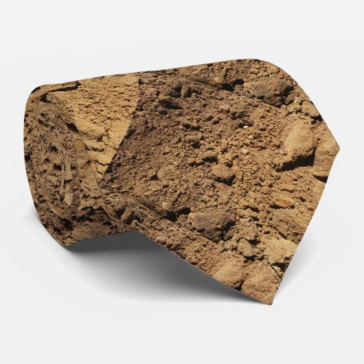 Stropdas bouwterrein vuil (Opgerold)