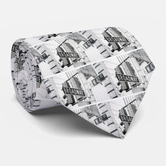 Stropdas Broadway Times Square (Opgerold)